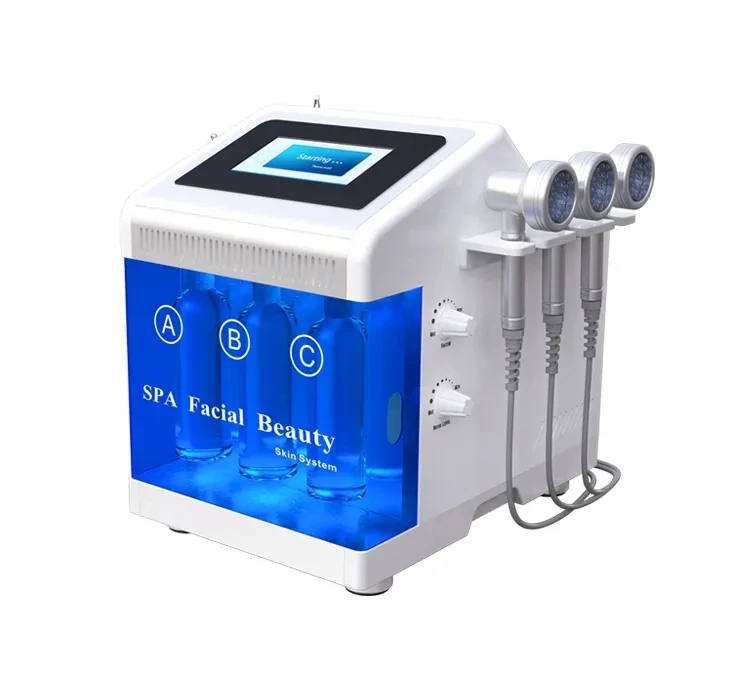 Longermay New Portable Spa Facial Machine 7 In 1 Hydra Aqua Facial Skin Care Korean Beauty Machine For Salon Use