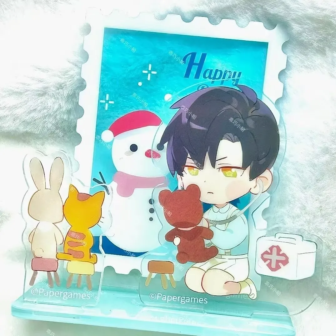 

Новое акриловое креативное маленькое украшение Q-версии «Любовь и глубокий космос», украшение для рабочего стола в стиле Instags для друзей.