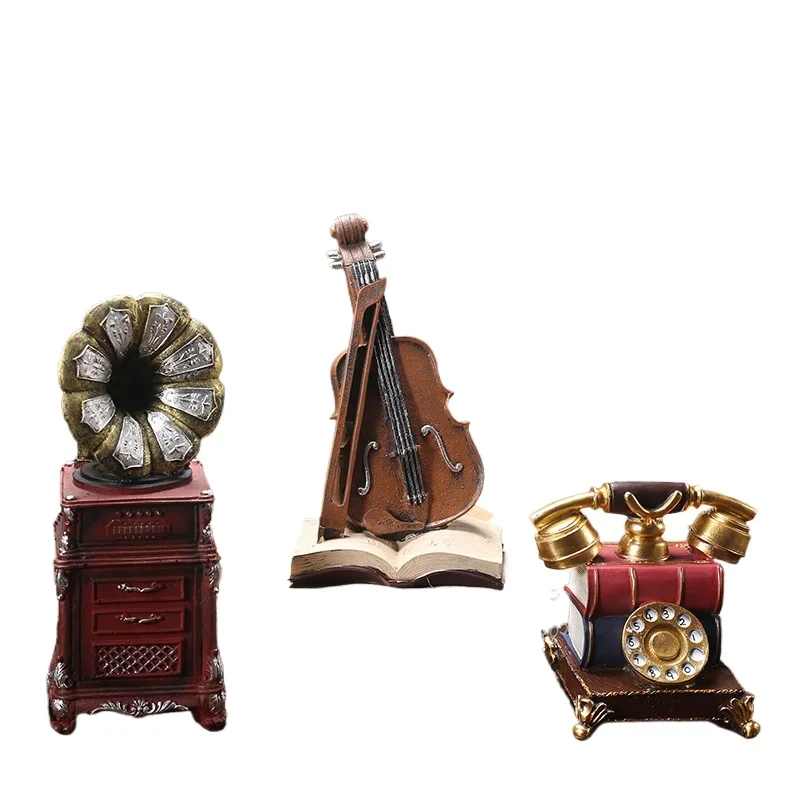 

Nordic retro model home jewelry small ornaments wine cabinet home decoration creative office desktop