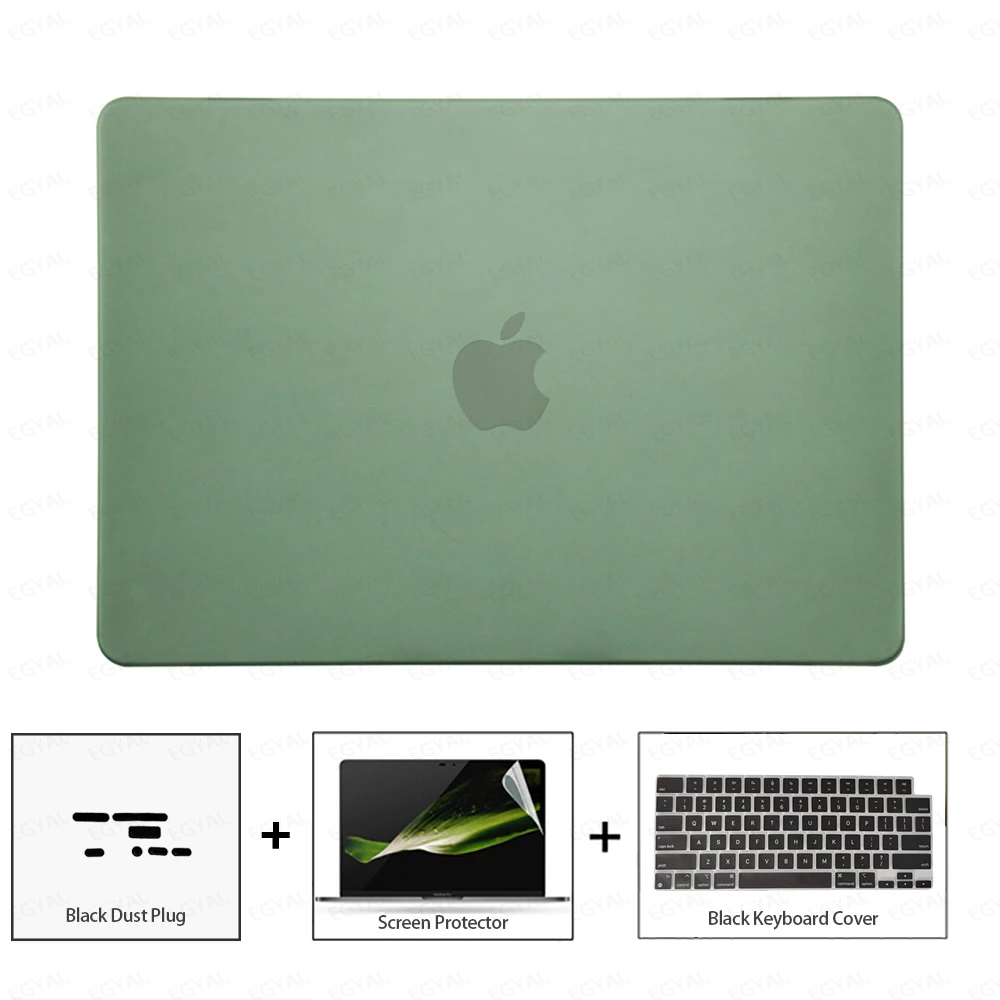 For MacBook Air 15 M3 2024 Case Model A3114 A2941 Ultra-thin Case & Dust plug & Screen film & Keyboard Cover M4 Pro 14 16.2 Case