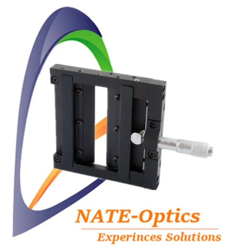 NT05ID80B precision manual adjustable slit, optical experiment one-way fine-tuning knife edge slit through frame diaphragm