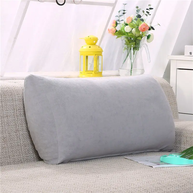 Waist Support Pillow Throw Lounge Sofa Back Cushion Home Decorative Pillow Waist Support Pillow Washable Cojines Decorativos