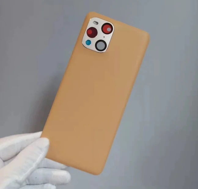 Leather Battery Cover For OPPO Find X3 Pro Back Door Rear Housing Case FindX3 PEDM00 Mobile Lid Replacement