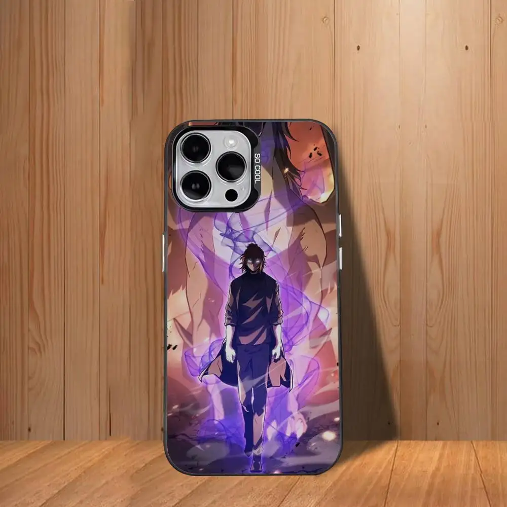 حافظة هاتف B-Beginning After End لهاتف iPhone 17,16,15,14,13,12,11,Mini,Pro,SE,MAX غطاء أبيض غير لامع مقاوم للصدمات