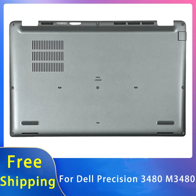 

New For Dell Precision 3480 M3480;Replacement Laptop Accessories Bottom with LOGO 0W53JM