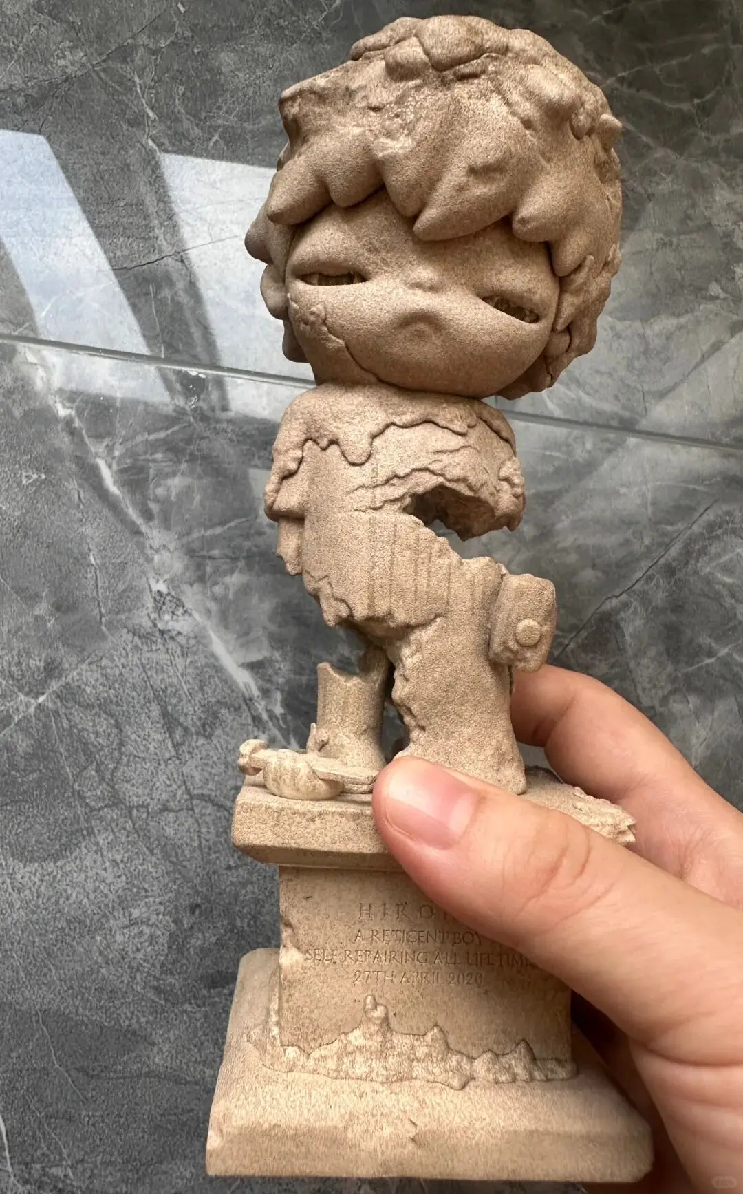 Hirono Reshaping Sand handgemachte Figur süße Ono trendige Spiel Ornament Figur Modell Puppe Statue