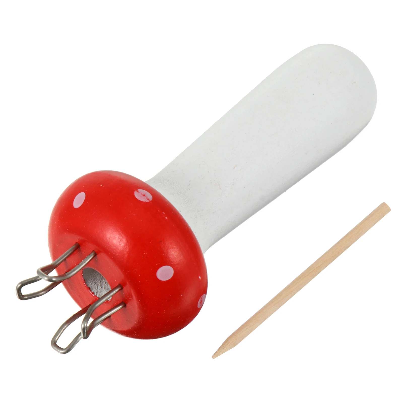 

Mushroom Knitter Wool Knit Tool DIY Craft Toy Wooden Weaving Machine Handheld Home Decor Wool Yarn Cotton Silk Fiber