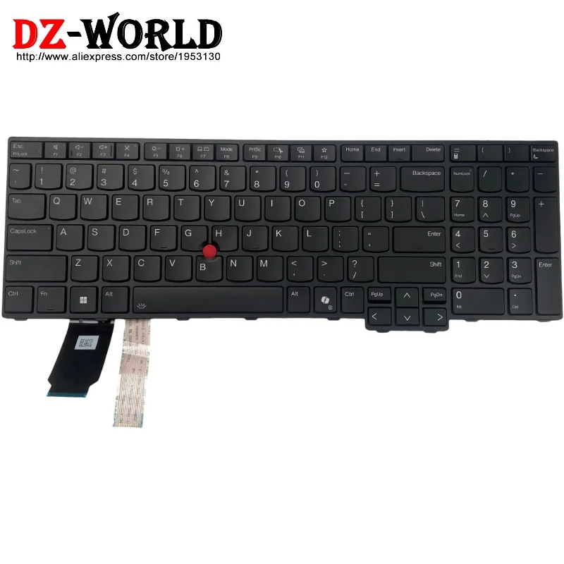 

Клавиатура с подсветкой для ноутбука Lenovo Thinkpad L16 Gen1 Gen2 T16 Gen3 Gen4 P16S Gen4 P16V Gen3 5N21M40003 5N21Q49827