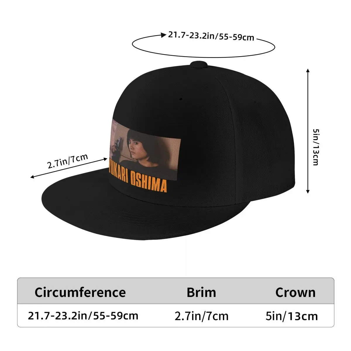 Gorra de béisbol de la actriz asiática, Hip Hop, playa, tenis para hombre y mujer, color negro