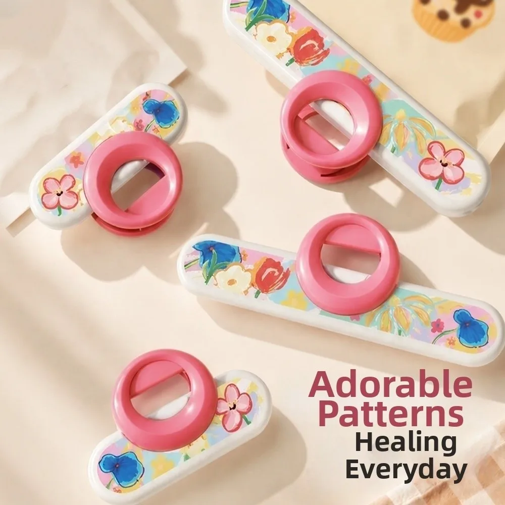 2PCS Multi-functional Sealing Clip Moisture-Proof Plastic Food Sealing Clip Strong Clamping Force Food Preservation Clip Office