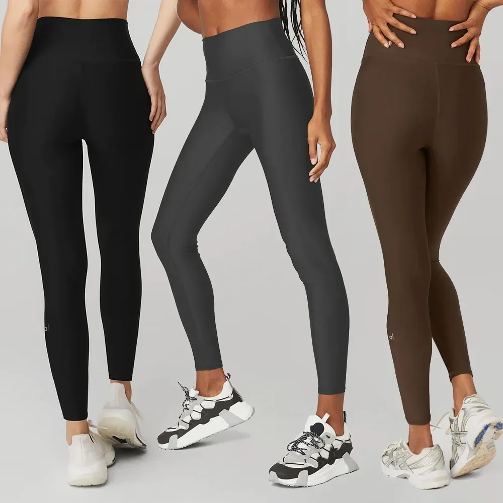 

AL Pants for Woman High-waist Workout Legging High Stretch Tight Pants Hip Lift Abdominal Compression Running Yoga Gym Pants