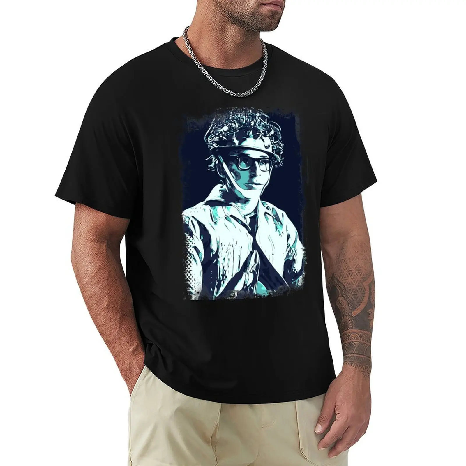 Louis Tully - Rick Moranis - Ghostbusters - Keymaster T-Shirt Standard Fit Solid Tee Shirt