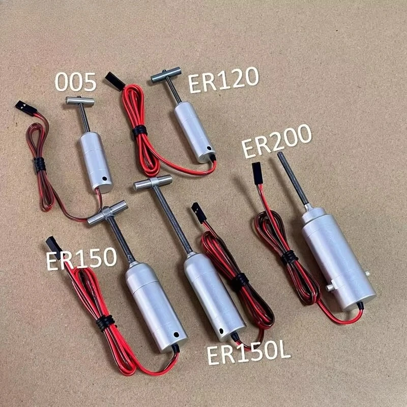 RC Model Aircraft Landing Gear Retractable Motor ER005 ER120 ER150 ER150L ER200 for JP Hobby Electric Landing Gear Motor view 5