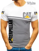 Outdoor Motorcycle Machine Working Uniform Short Sleeve 3d Cat Print Plus Size Men's T-Shirt Sports Quick Drying Breathable Tees