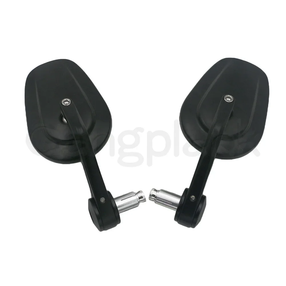 Motorbike Handlebar Side Mirrors Reversing Mirror Motorcycle Rearview Mirror A Pair for Harley