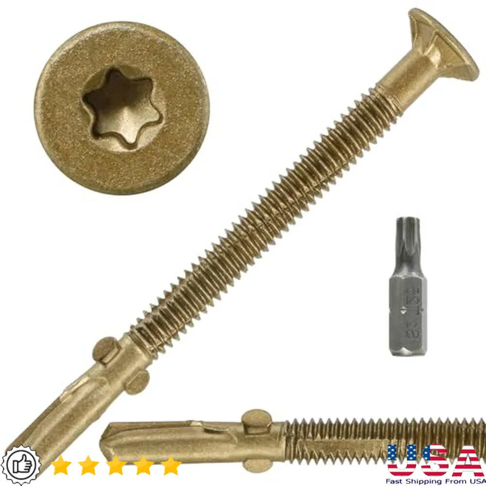 T25スタービットトレーラーデッキネジ、木製金属リーマー、tekトレーラー取り付け、簡単取り付け、スチールアルミニウムユーティリティ、馬atv、286個