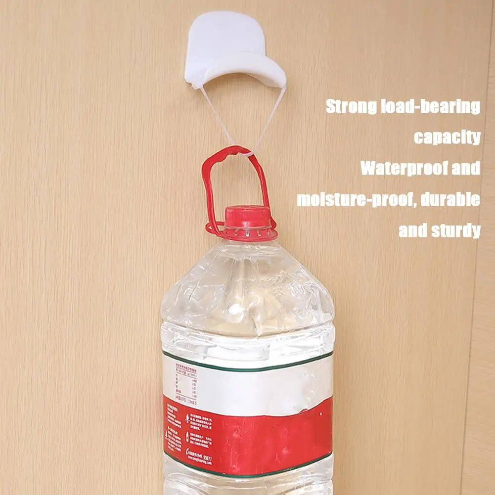 デスクトップディスプレイ用の壁掛け式コンピューターヘッドセット,パンチなし,ストレージフック,寮用