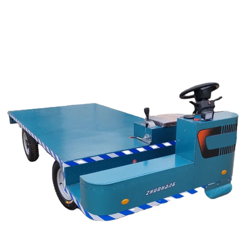 

Electric Four-Wheel Industrial Flatbed Truck 800kg Stainless Steel Platform OEM Tools Warehouse Factory Construction Farm