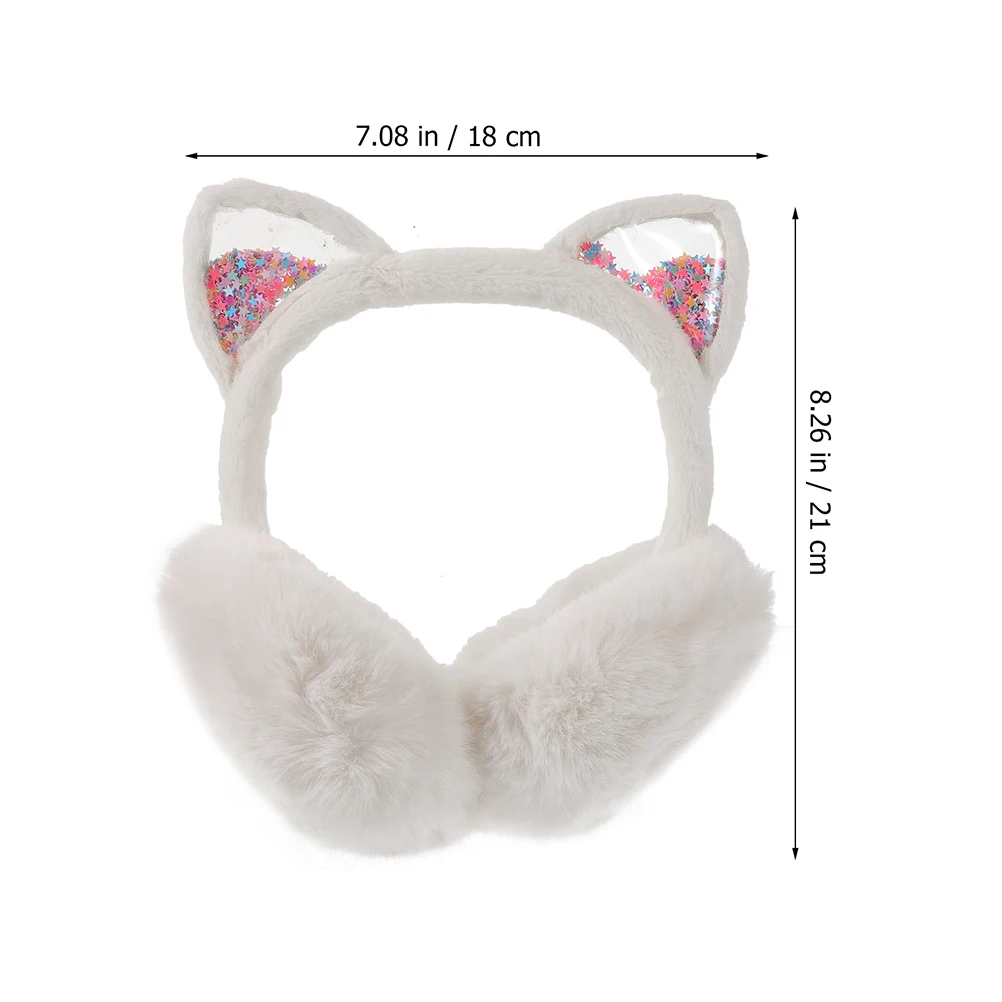 Cache-oreilles en peluche pour filles, cache-oreilles d'hiver, housse de protection, cache-oreilles plus chauds, ski, course à pied, cyclisme, rose, enfants, nouveau, 2 pièces