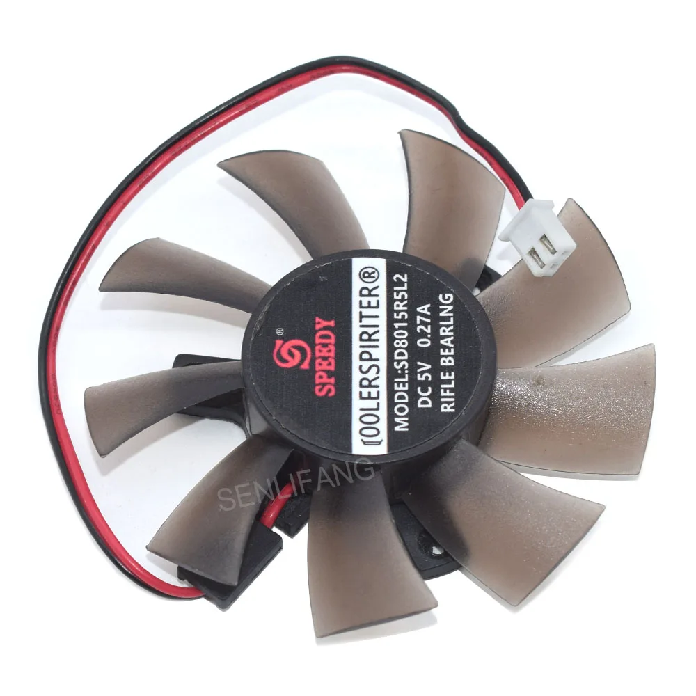 Cooling Fan SD8015R5L2 DC5V 0.27A 2Pin