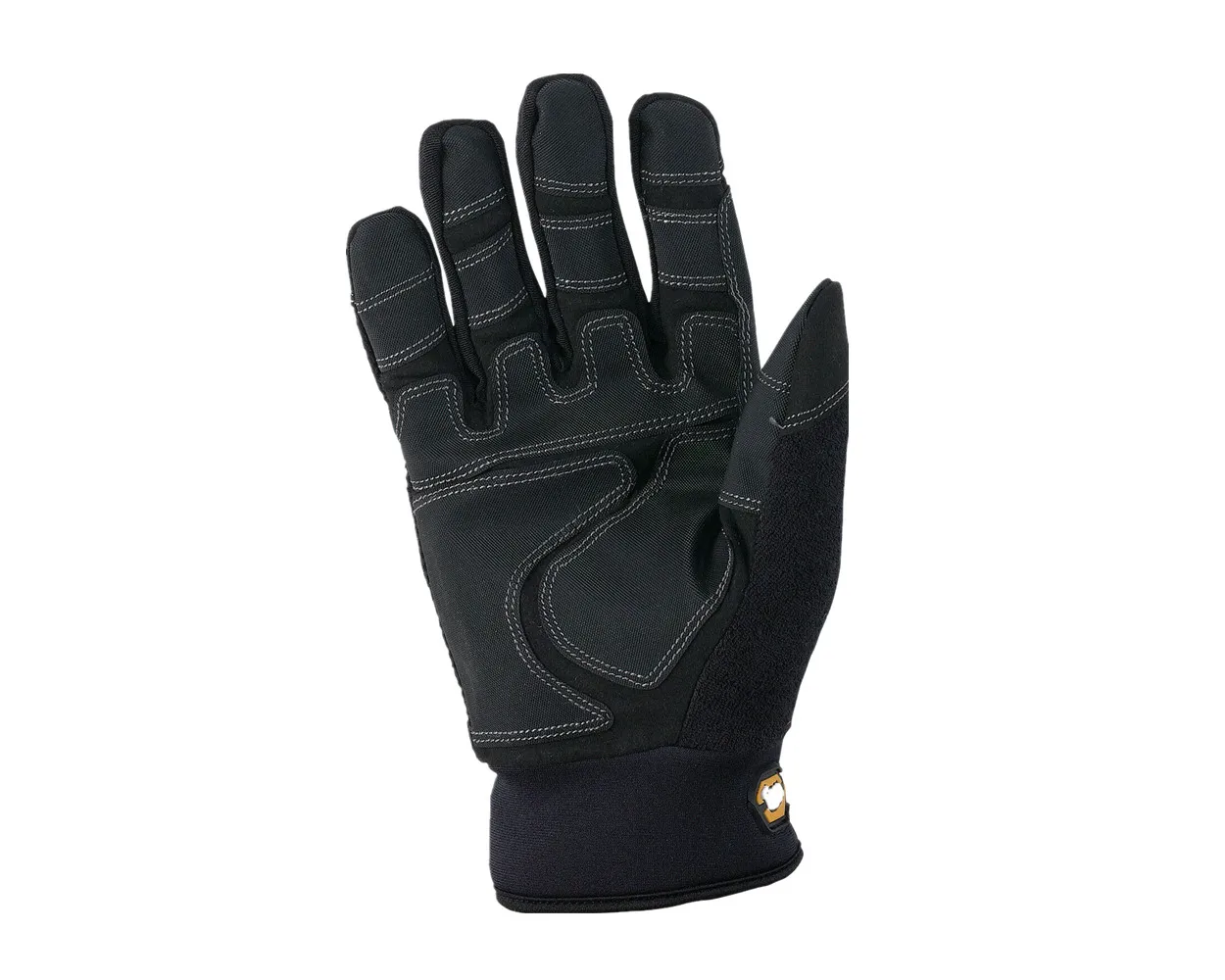 Luvas impermeáveis do trabalho, Windproof, Desgaste-Resistente, Antiderrapante, Durável, Confortável, Preto, M L XXL, 100% impermeável