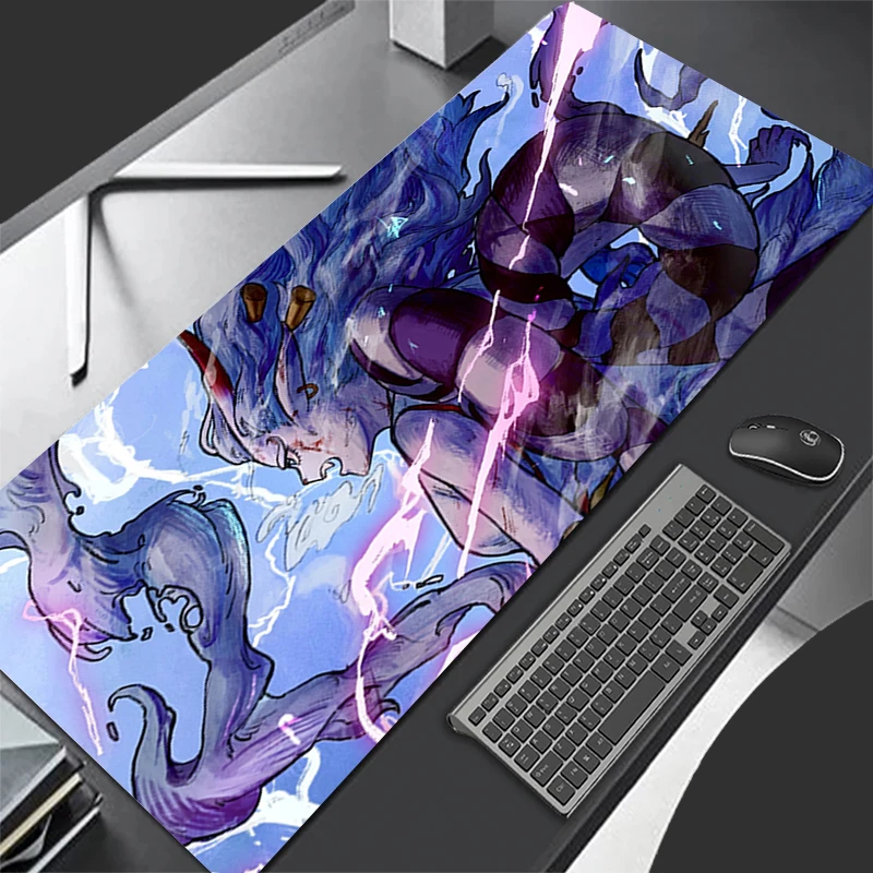 

Mouse Pad one piece Yamato Anime Gaming Accessories 800x300 Mousepad Gamer PC Completo Computer Keyboard Desk Mat Varmilo Table