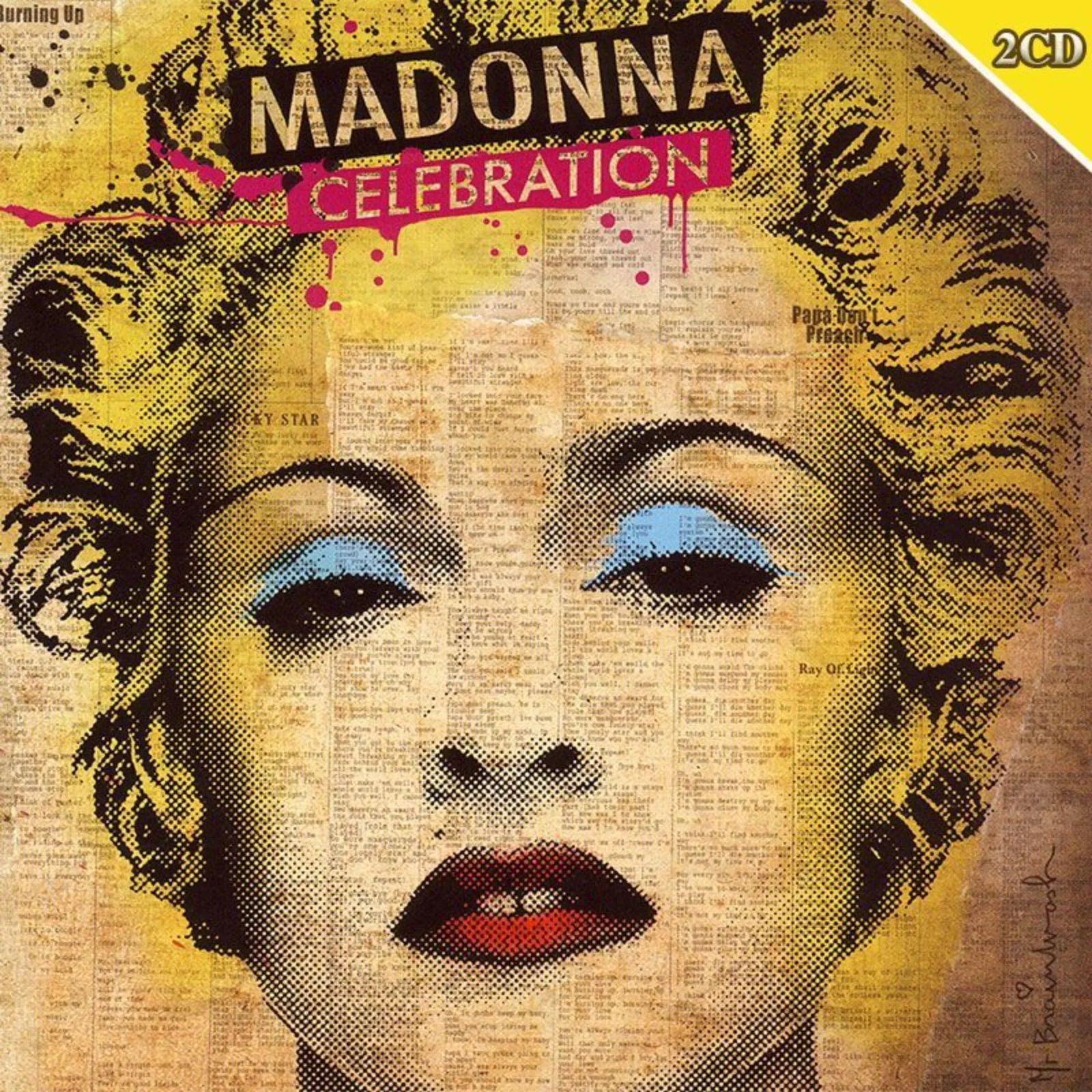 

Madonna Celebration 2CD Greatest Hits Pop Album. Eco Jewel Case, CD Only, No Album Cover Art. 2 Discs Set.