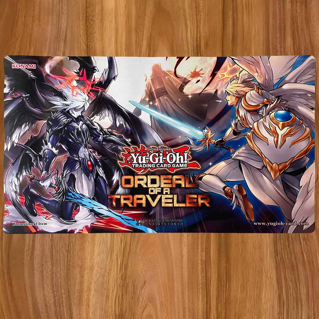 

600x350mm Yu-Gi-Oh! Darklord Rebellion Card Pad 1.5mmNoSeamEdge Darklord Morningstar Trading Card Playmat YGO Rubber Mouse Pad