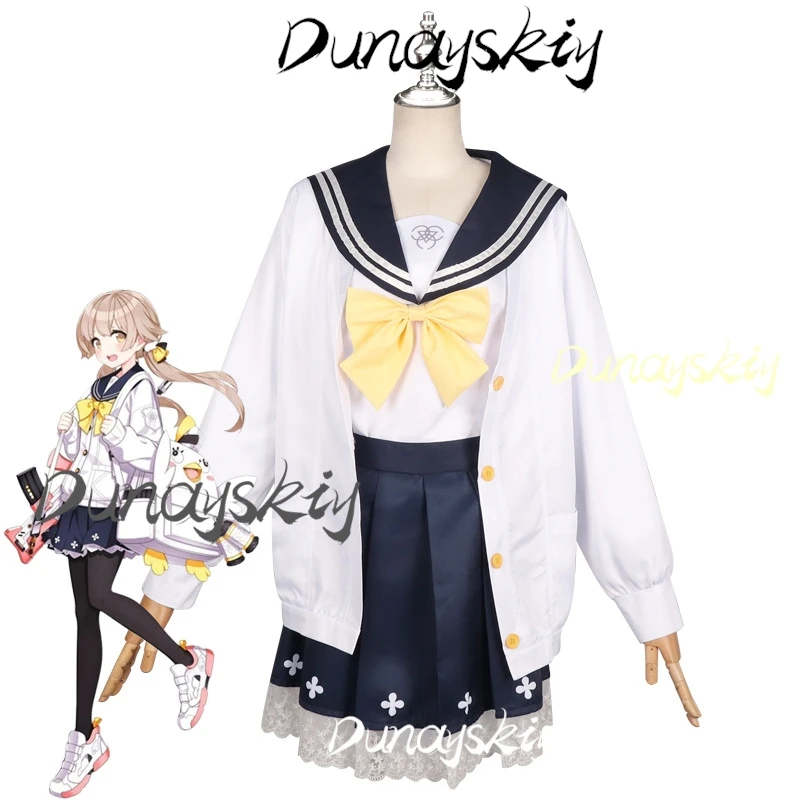 Ajitani Hifumi Cosplay Costume Wig Anime Blue Archive Ajitani Hifumi Uniform Women JK Suits Halloween Party Outfits Customized