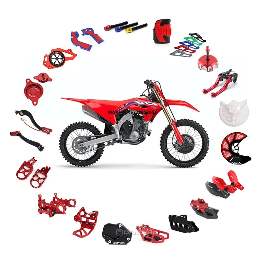 

Dirt Bike Accessories Motorcycle Parts CNC Machining For CRF CR 125 250R 250X 450R 450X Off-Road Motorcycles