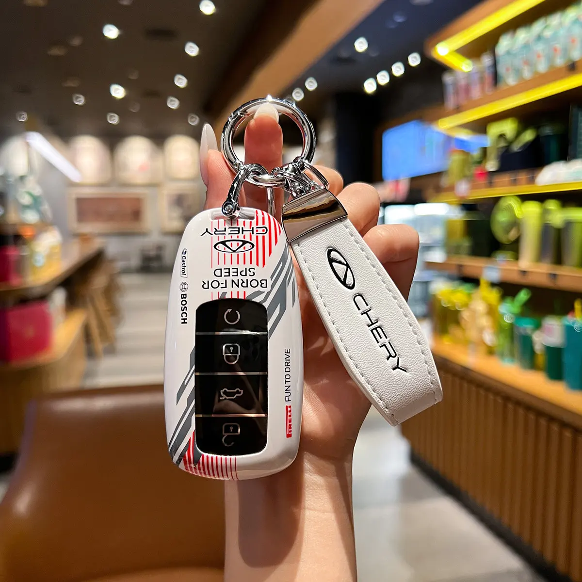 New Car Key Case Cover For Chery Tiggo 8 Pro Tiggo 8plus New 5 plus 7pro Chery Tiggo 7 Pro Max Omoda 5 C5 Modod Protector Fob