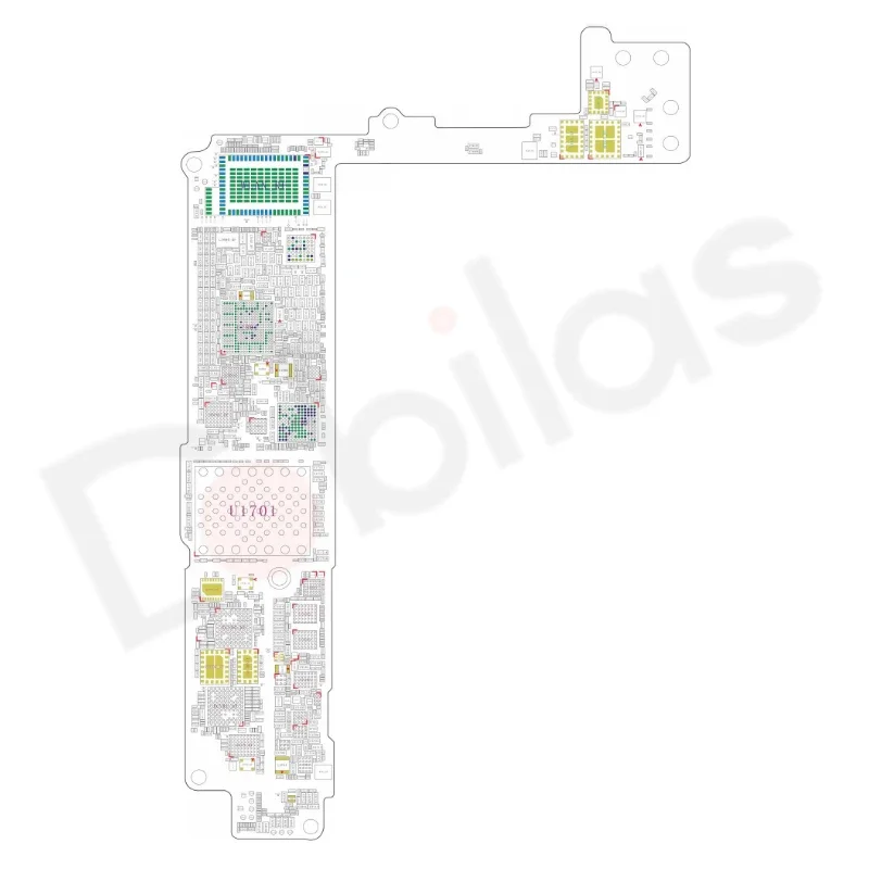 10Pcs 610A3B U2 Charging IC BGA U4001 USB Charger TRISTAR IC Chip For iPhone 7 7Plus 7G 7P 1610A3B Integrated Circuits Chipset