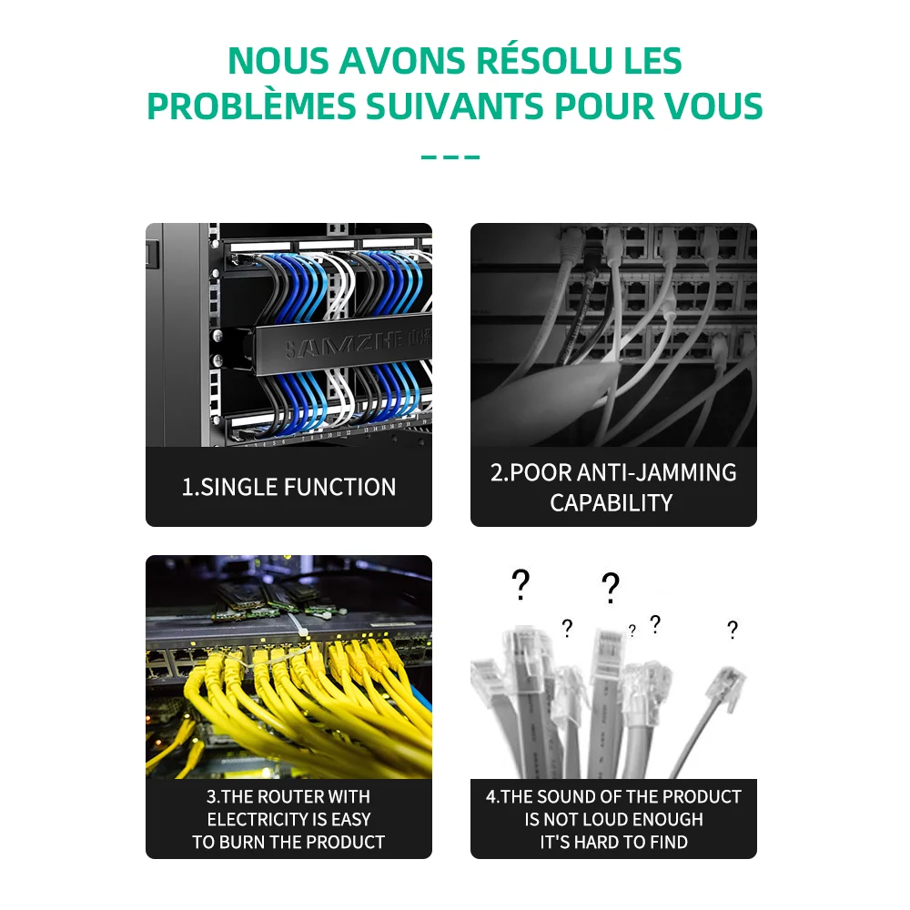 MASTFUYI-probador de Cable de red, buscador de línea, seguimiento de Cable Lan multifunción, rastreador de Cable ajustable, sensibilidad POE