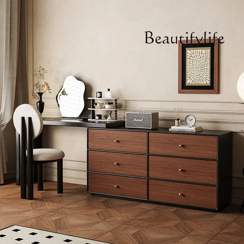 XB Nordic Dressing Table Vanity Table Luxury Women Soild Wood Comfortable Beauty Cosmetics Big Mesa De Maquillaje Chinese Furnit