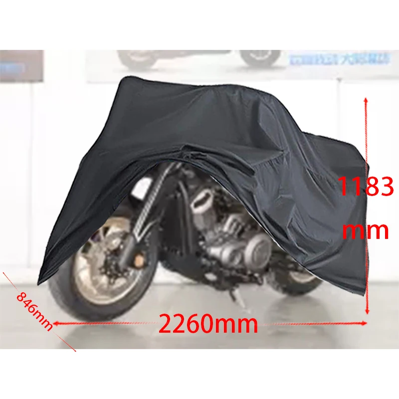 

For Benda Motor Napoleon 450 motorcycle cover Full car Sun protection dust no ear thickened Oxford cloth rain cover Motorcycle