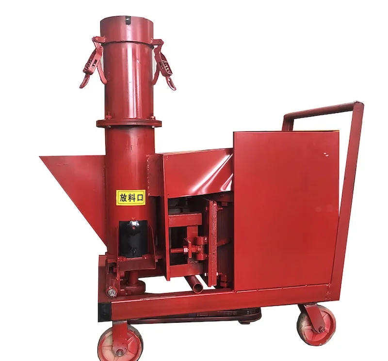 Secondary structure feeder concrete pump small inclined secondary construction column pump pouring machine mortar