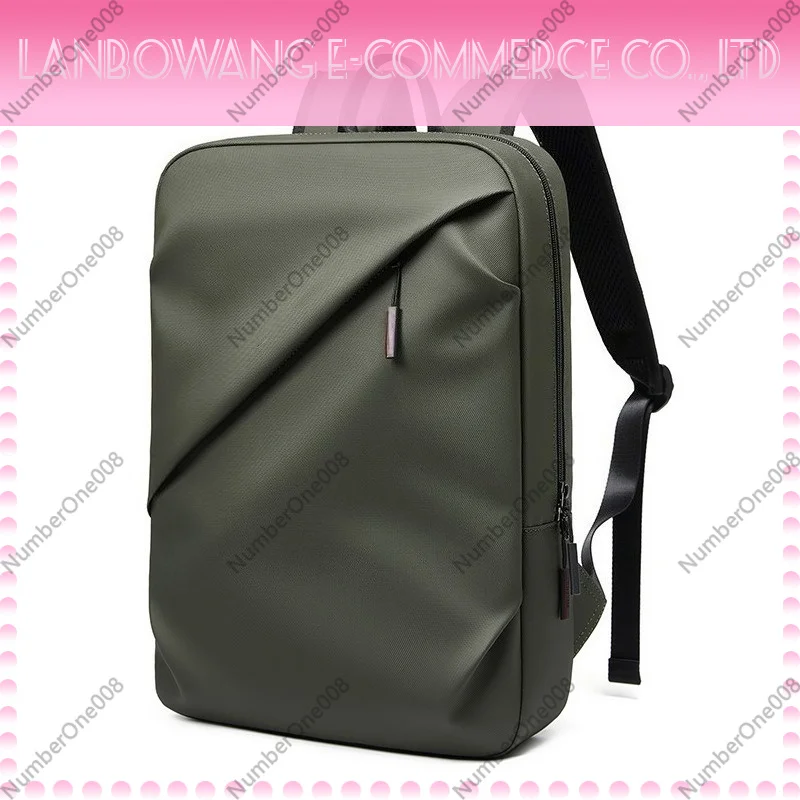 New Large Capacity Lightweight Mens Business Backpack Laptop Bag For Travel Business Trip Outdoor Hiking