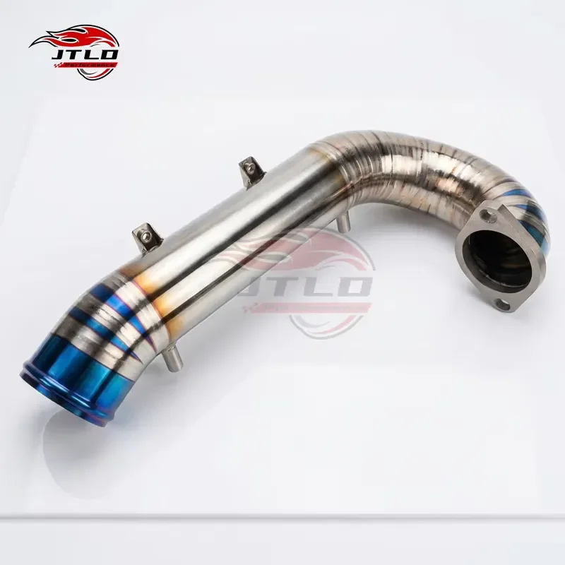 Titanium Turbo Inlet Pipe Crossover Tube for Honda Civic Type R FK8 2.0T K20C1 2017-2021