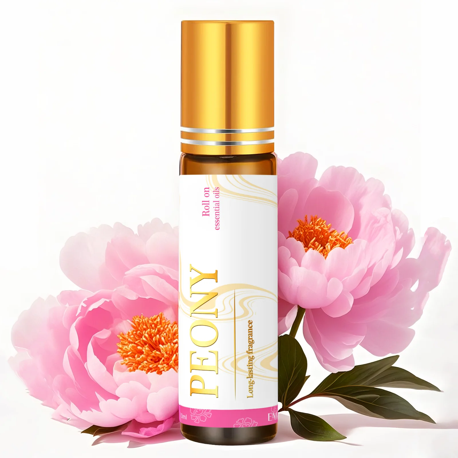 10ml Peony Fragrance Oils Rollerball Floral Fragrance Women's Humidifier/Diffusers Long Lasting Scent Holiday Gift