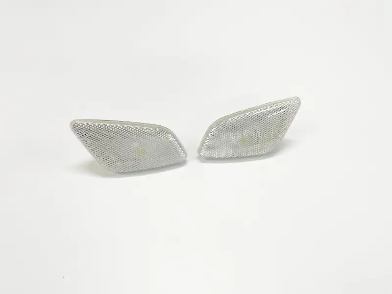 

2x Clear Lens Front Fender Blinker Side Marker Light for Jeep Wrangler 1997-2006