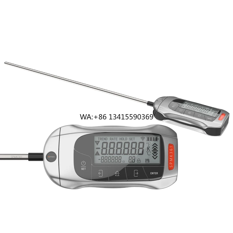 

Digital Portable Thermometer High Precision Handle Digital Temperature Testing Equipment