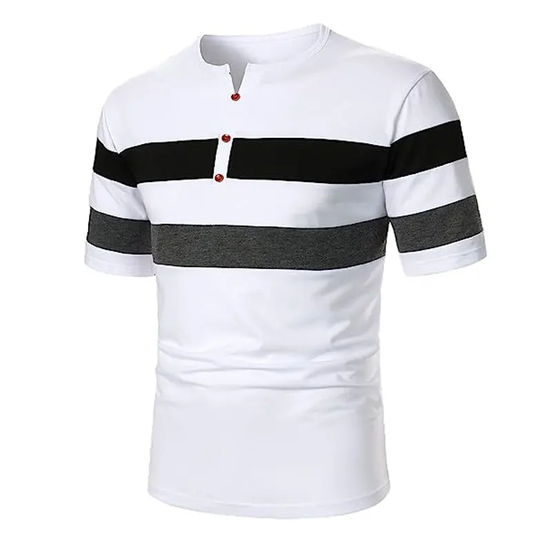 

Men's collars golf Polo shirts slim short-sleeved button-down T-shirts