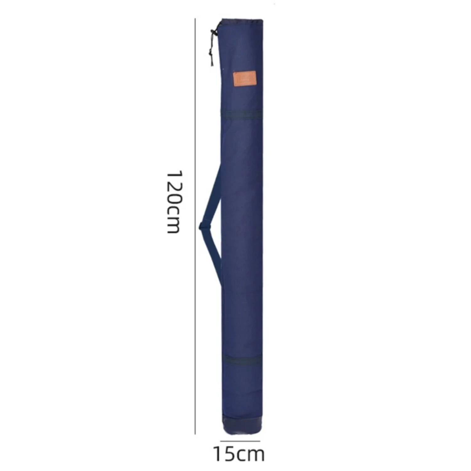 Portable Fishing Rod   Canvas Tube Tackle Thickening Fishing Tool Carry Organizers Accessories Shoulder