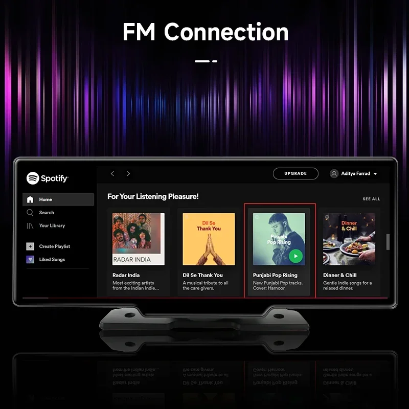Desenvolva-Universal Dual Lens Painel da câmera traseira, 10.26 ", 4K DVR, traço HD, Carplay sem fio, andróide, Auto Navegação GPS, gravadores