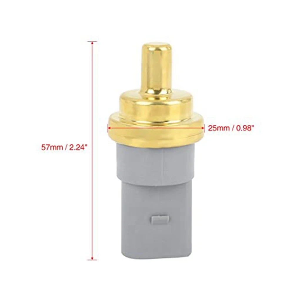 Stable-06A919501A 1100736 Coolant Water Temperature Sensor For Skoda Fabia For- A3 A4 A5 A6 A8 Q3 Q5 Q7 TT 3