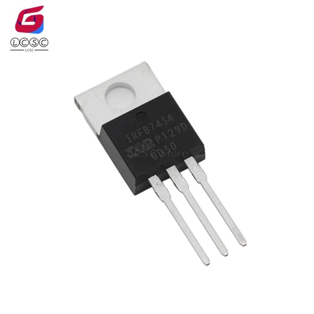 Imagem -03 - Mosfet Forte Original do Poder do N-canal Irfb7434 40v 195a Transistor Retificador Síncrono To220ab 10 Peças Pelo Lote