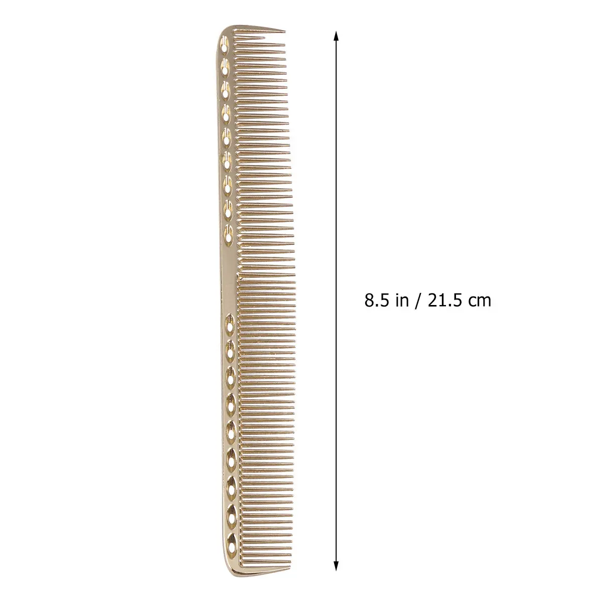 2Pcs Stainless Steel Massage Comb Hair Comb for Women Smooth Teeth Ultra Thin Body Easy Carding Hair Spray Even Distribution