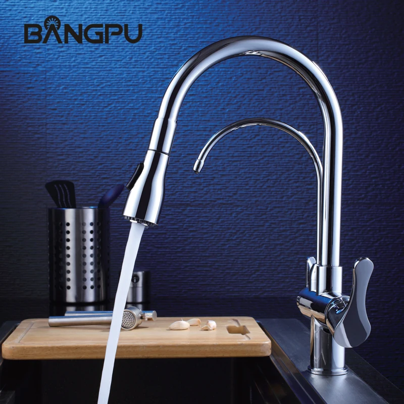 

Deck Mount Kitchen Sink Faucet Equipped with Pure Faucet 2 Modes Vessel Sink Faucets Single Handle Hot Cold Mixer Tap Chrome
