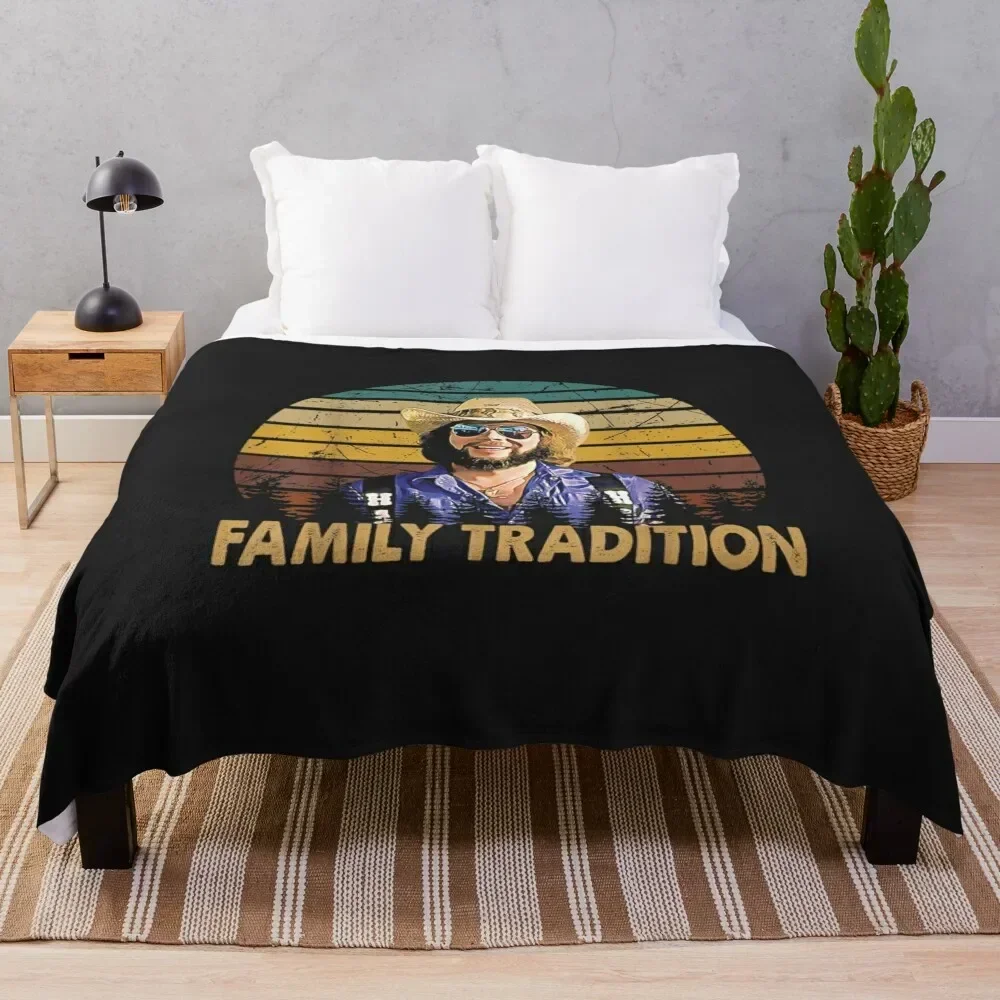 

Vintage Hank Arts Williams Country Music Outfits Family Traditions Throw Blanket Vintage Soft Blankets