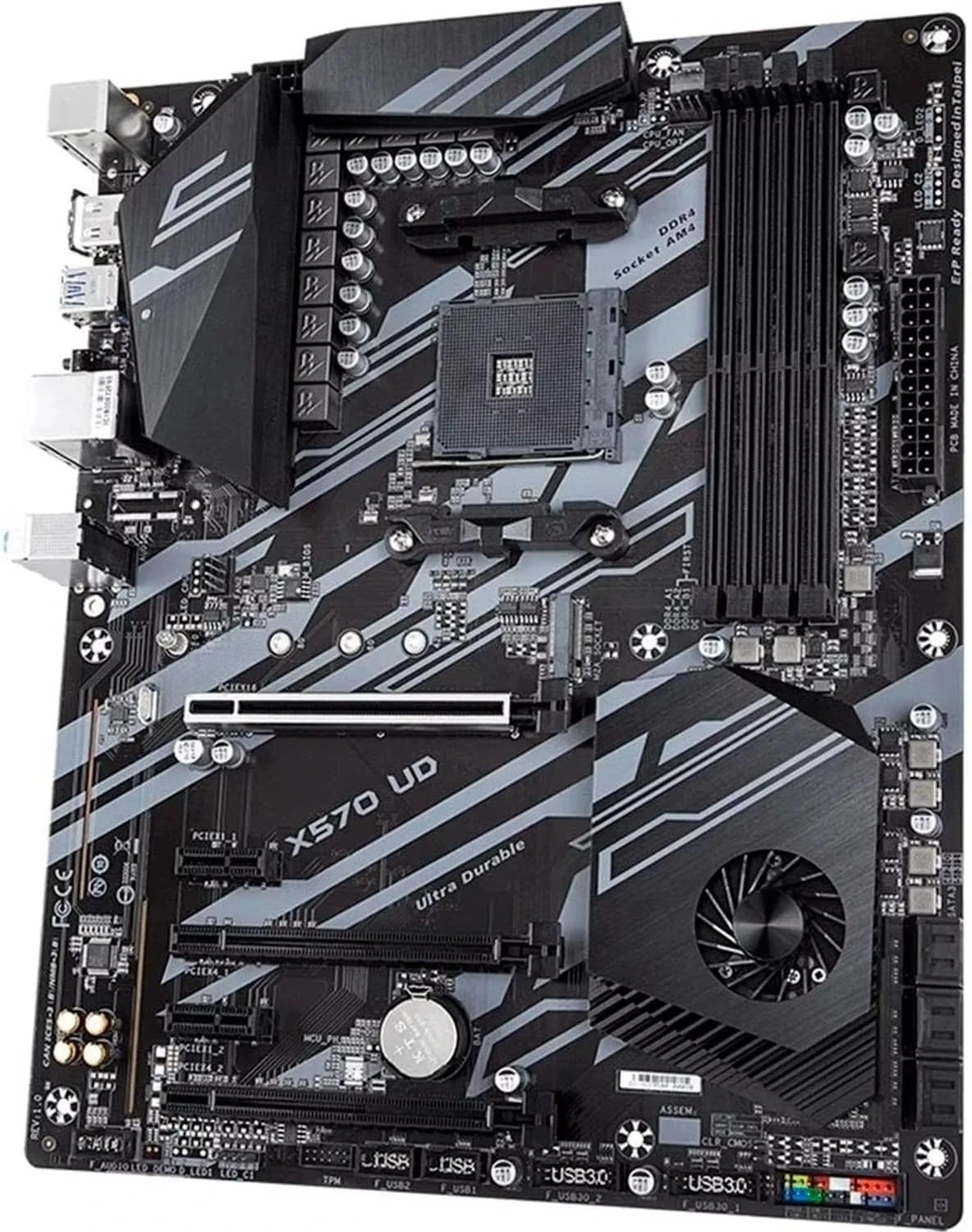 X570 UD GAMING AM4 Motherboard ATX for R7 5000 Processor Four DDR4 RAM 128GB PCIE4.0 ARGB for GAMING